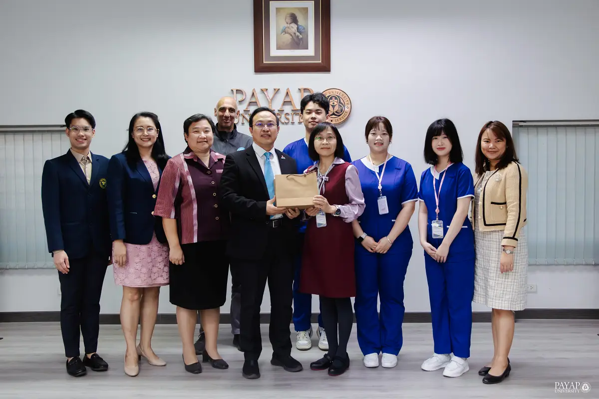 อธิการบดี ม.พายัพ ต้อนรับอาจารย์และนักศึกษาจาก Faculty of Nursing, Da-yeh University