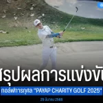 มหาวิทยาลัยพายัพ ร่วมกับมูลนิธิฟ้ากัซซัน จัดการแข่งขัน PAYAP CHARITY GOLF 2025  เพื่อช่วยเหลือนักศึกษาที่ขาดแคลนทุนทรัพย์